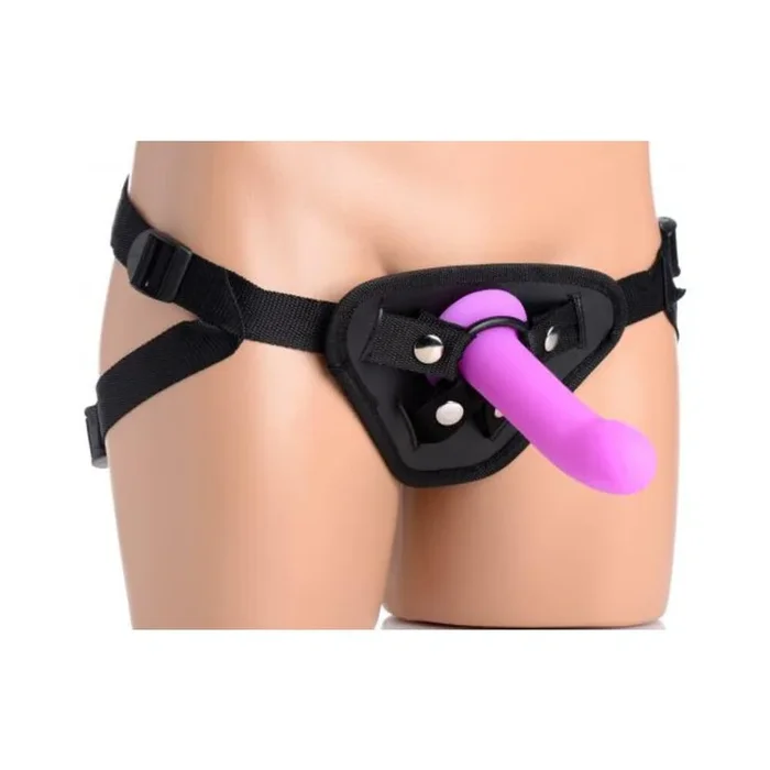 Double-G Deluxe Vibrating Strap On Kit