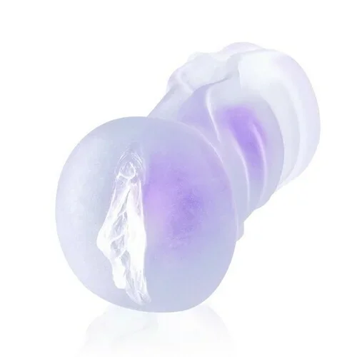 Double Penis Cock Ring Silicone Masturbation Stroker