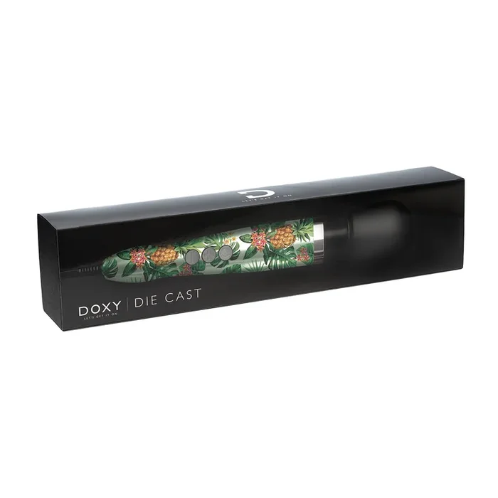 Doxy Die Cast Wand Vibrator – Pineapple