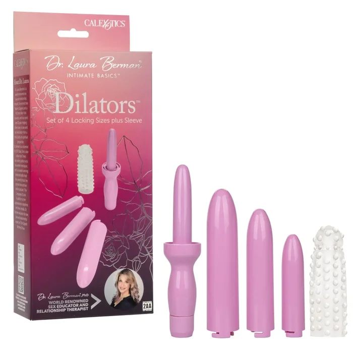 Dr. Laura Berman® Dilators™ Set Of 4 Locking Sizes Plus Sleeve