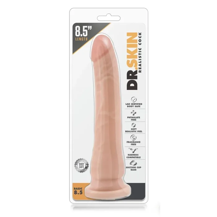 Dr.Skin 8.5in Realistic Cock