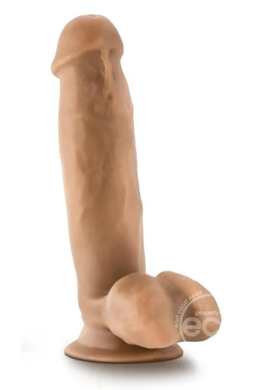 Dr. Skin Mr. Mark Dildo with Balls and Suction Cup 7in