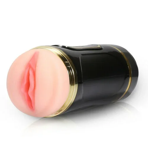 Dual Sensation Mouth and Pussy Masturbator Automatic Stroker