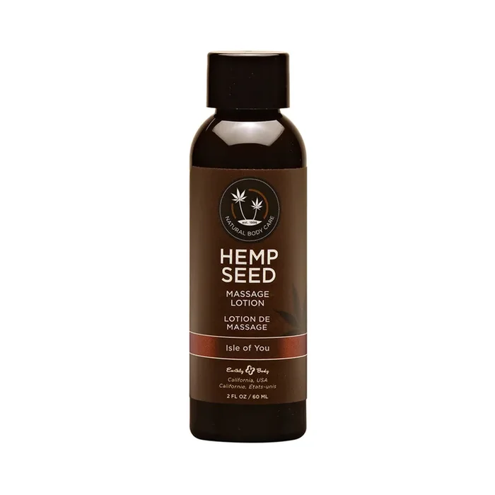 Earthly Body Hemp Seed Massage Lotion – 2 oz Isle of You