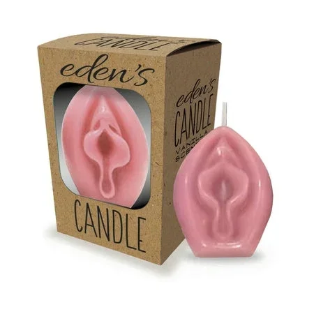Edens Vagina Candle Rose