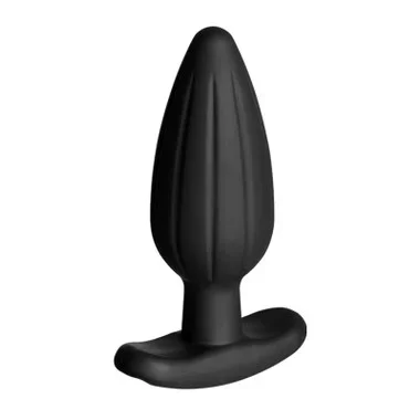 ElectraStim Silicone Noir Bi-Polar Rocker Large Electrosex Butt Plug