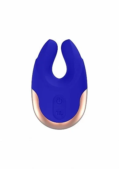Elegance Dual Motor Clitoral Stimulator Lavish Blue