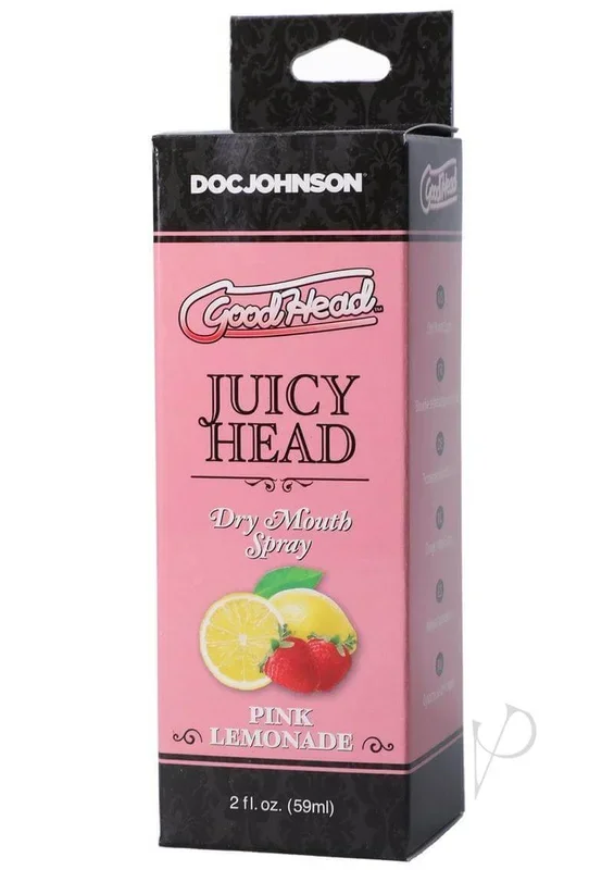 Elevate Oral Pleasure with GoodHead Juicy Head Pink Lemonade Dry Mouth Spray 2 Oz