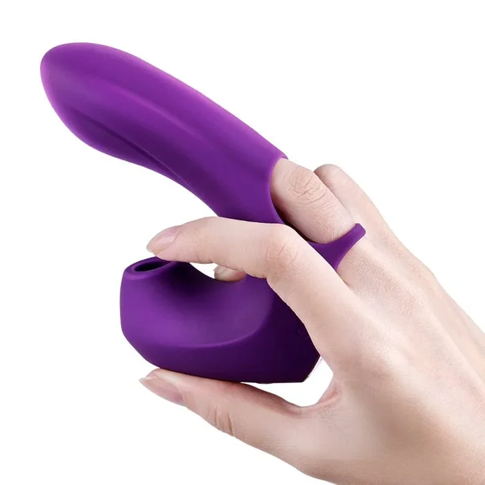 Erocome – Pictor Vibrating Sucking Finger Massager (Purple)
