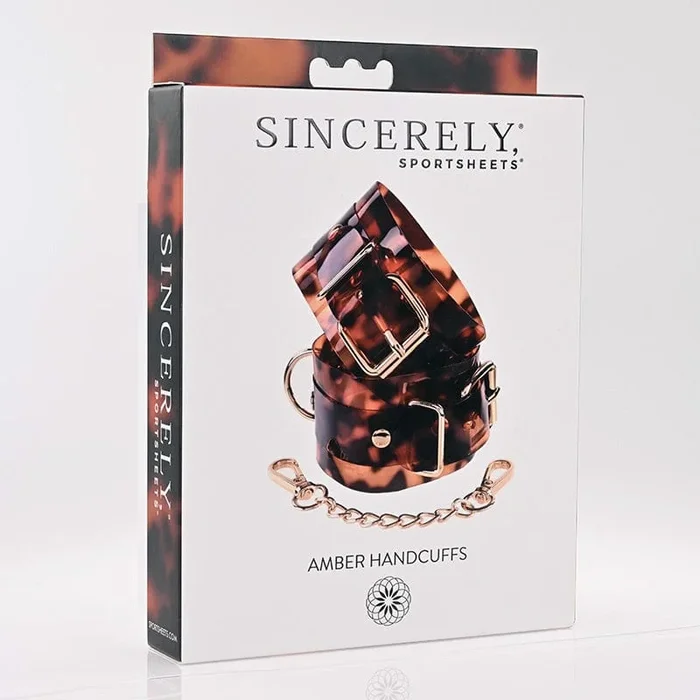 Esposas de ámbar de Sportsheets