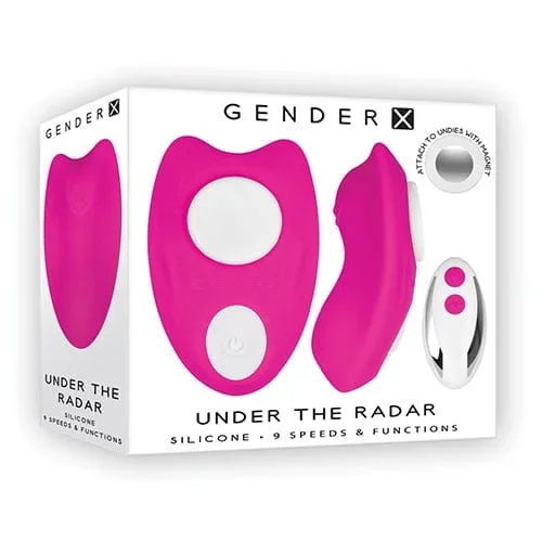 Evolved – Gender X Under the Radar Remote Control Panty Vibrator (Pink)
