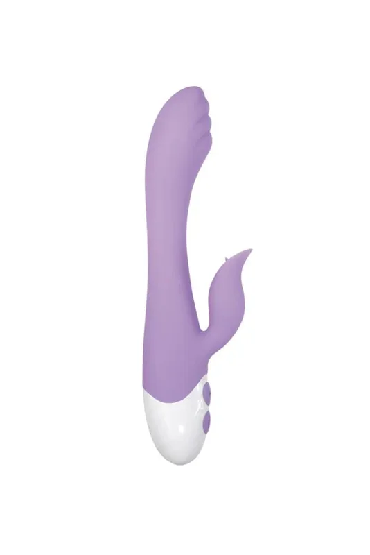 Evolved – Pleasing Petal – Flickering Dual Vibrator – Lavender