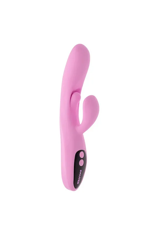 Evolved – Push The Button Dual Vibrator With G-Spot Bud