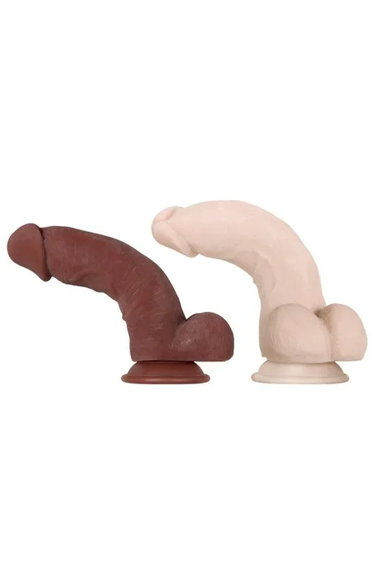 Evolved – Real Supple Poseable Girthy 8.5 Inch Dildo – Assorted