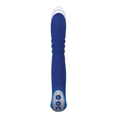 Evolved Novelties Adam & Eve Eve’s Deluxe Thruster 12-function Rechargeable Dual Motor Thrusting Silicone Vibrator