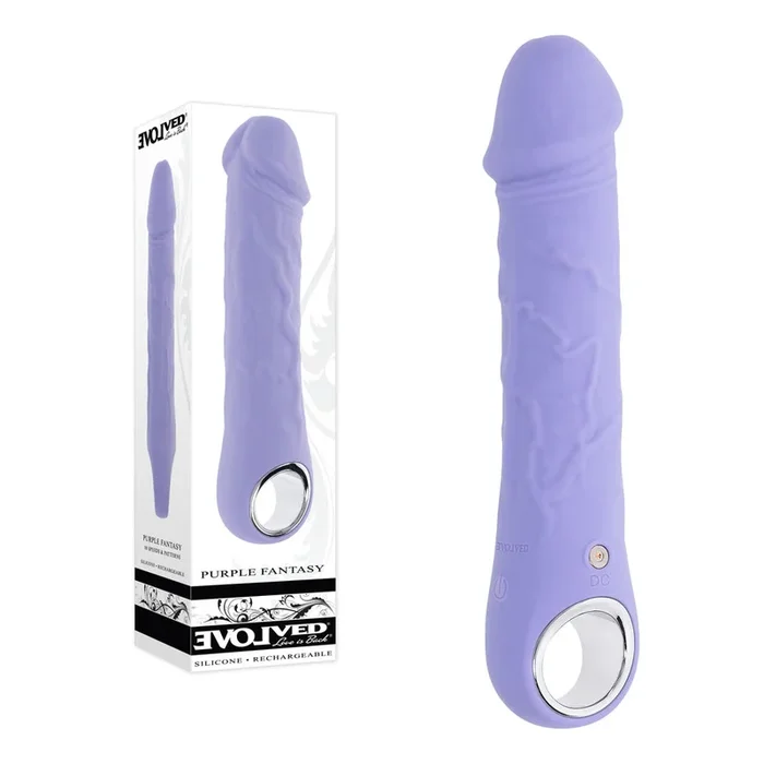 Evolved PURPLE FANTASY – Purple 18.4 cm USB Rechargeable Vibrator
