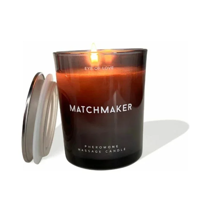 Eye of Love Matchmaker Black Diamond Attract Her Pheromone Massage Candle Developed With Millionaire Matchmaker Patti Stanger