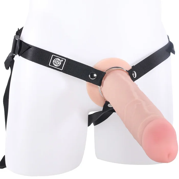 Fantasy X-tensions Elite 9 Inch Hollow Strap-On in Light