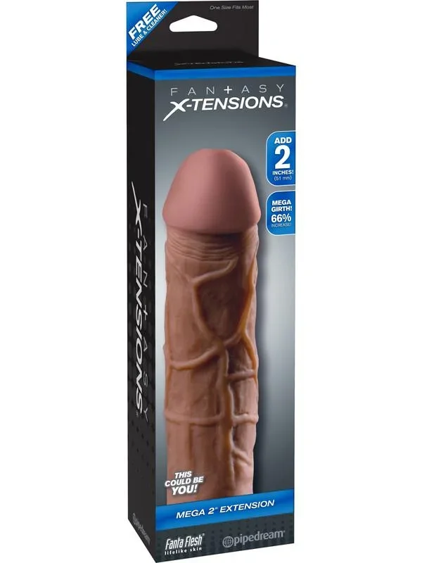 Fantasy X-tensions Mega 2in. Extension Brown