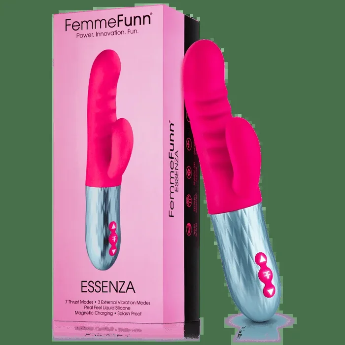 Femme Funn ESSENZA Ribbed Thrusting Rabbit Vibrator