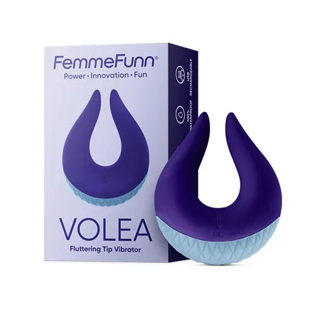 Femme Funn Volea Fluttering Tip Vibrator – Dark Purple