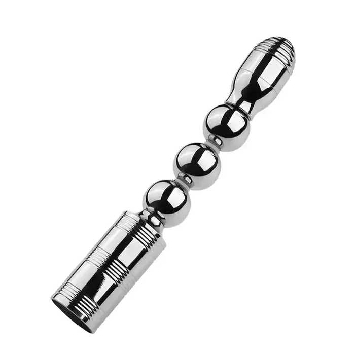 FERRO – Stainless Steel Rechargeable splash proof Vibrator (Silver)