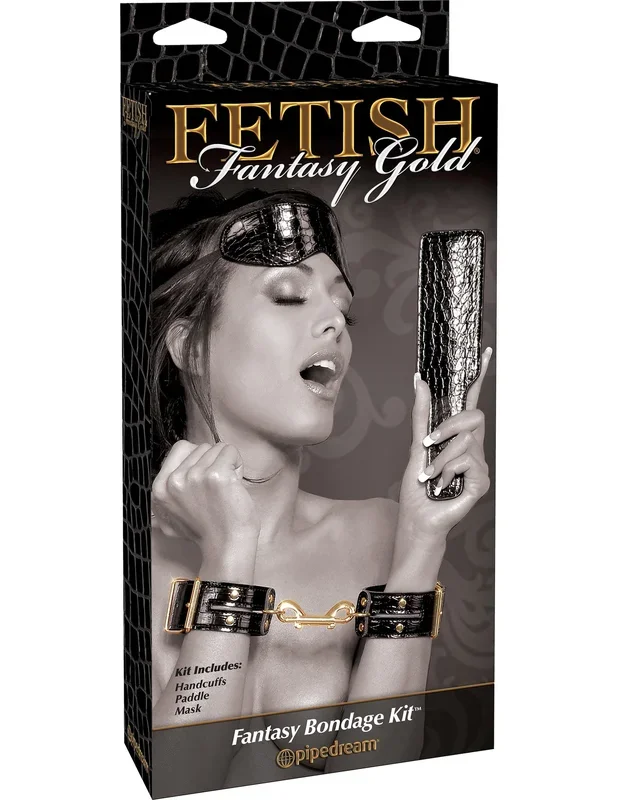Fetish Fantasy Gold Fantasy Bondage Kit Black