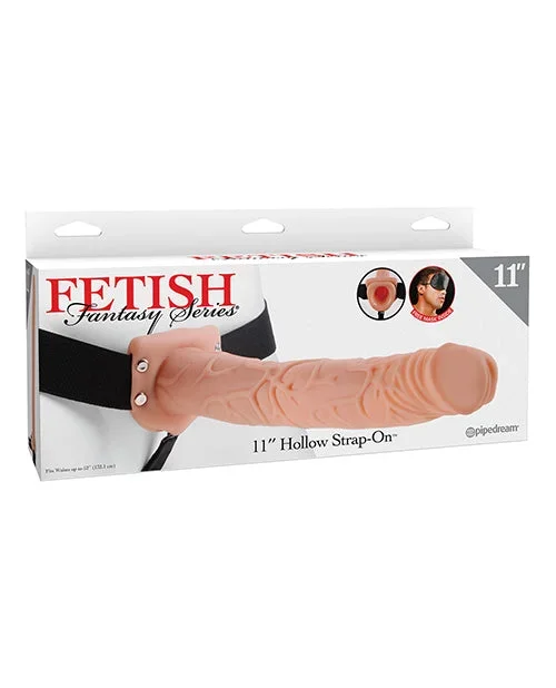 Fetish Fantasy Series 11″ Hollow Strap On – Flesh