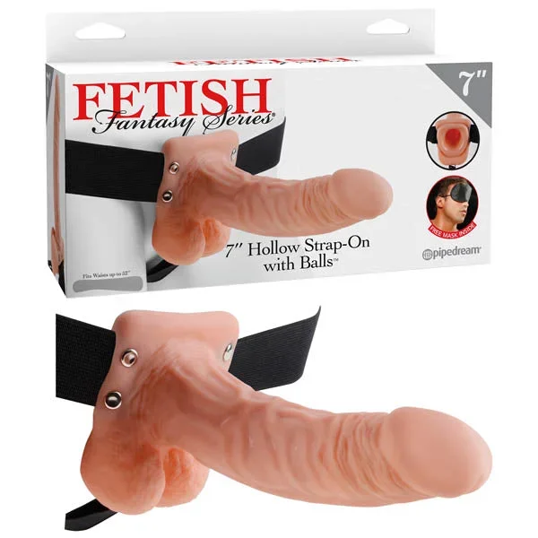 Fetish Fantasy Series 7” Hollow Strap-On With Balls-(pd3373-21)