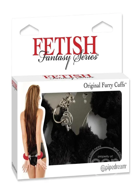 Fetish Fantasy Series Furry Cuffs – Black