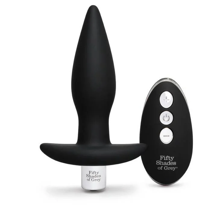 Fifty Shades Relentless Vibrations Remote Control Butt Plug