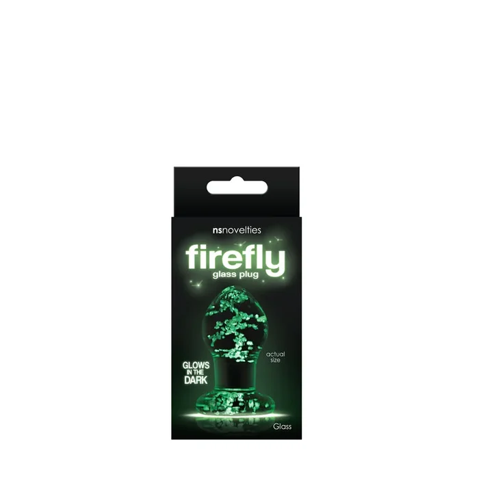 Firefly Glass Plug – Small, Clear