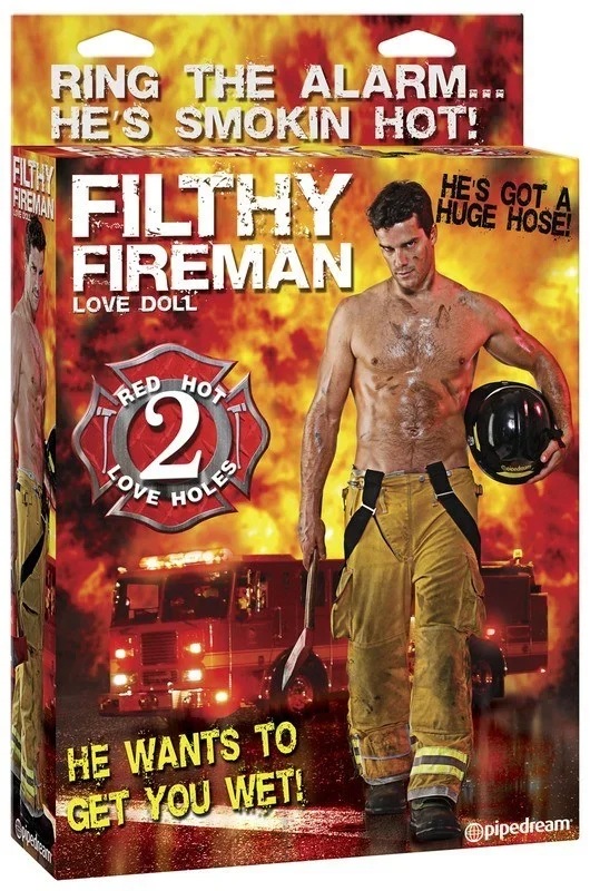 Fireman Blow Up Doll