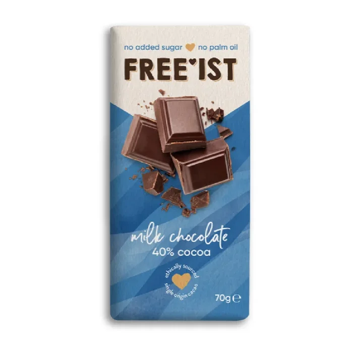 Free’ist Milk Chocolate No Added Sugar