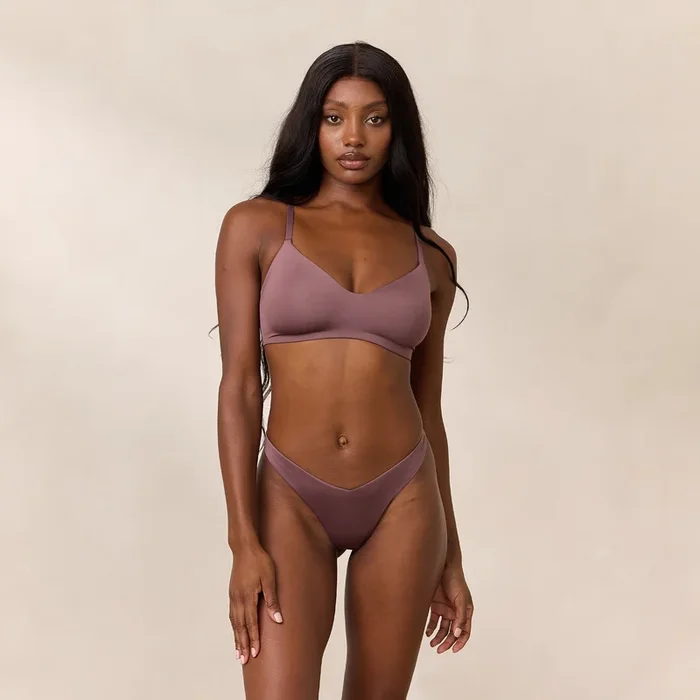Free Form Bra – Plum