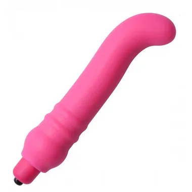 Frisky Pink Curve Silicone G-Spot Vibe