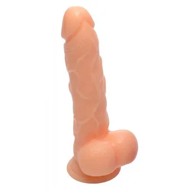 Frisky Silicone Sam 7 Inch Realistic Dildo Flesh