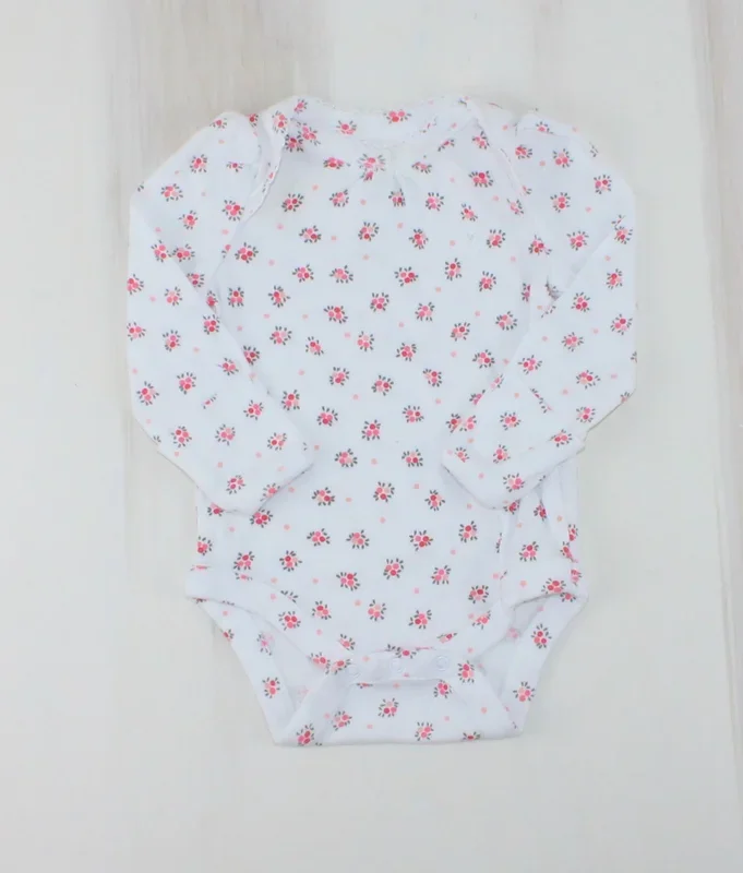 GAP FLORAL ONESIE 0-3M PRE-LOVED