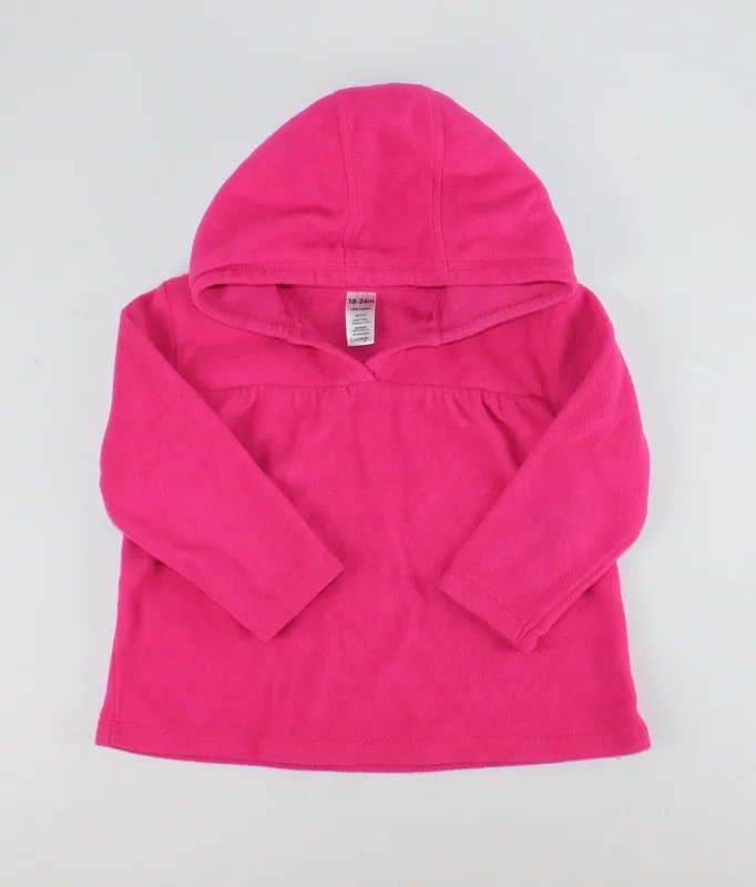 GEORGE FLEECE PINK PULLOVER 18-24M PRE-LOVED