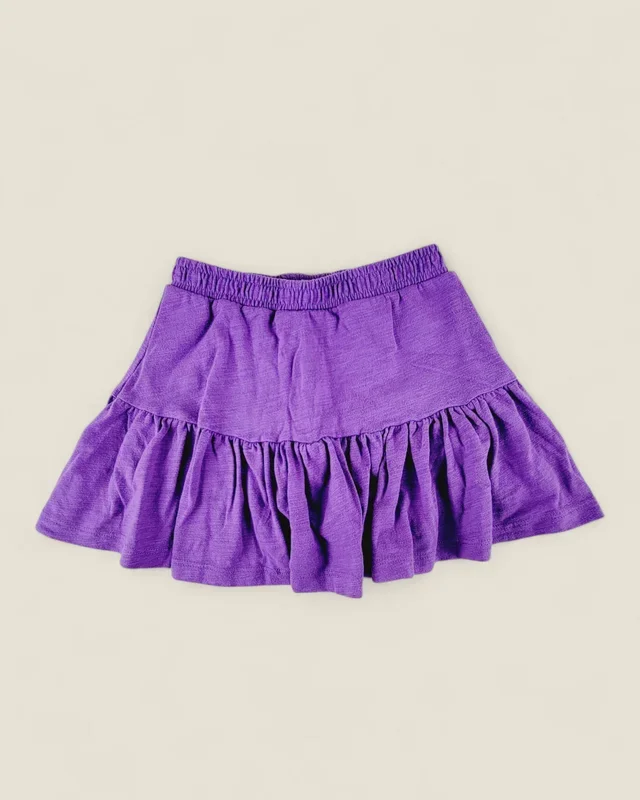 GEORGE PURPLE SKIRT GIRLS 4-5Y PRE-LOVED