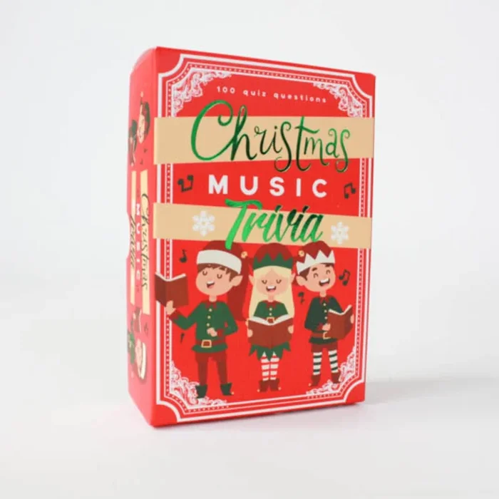 Gift Republic Christmas Music Trivia Card Game
