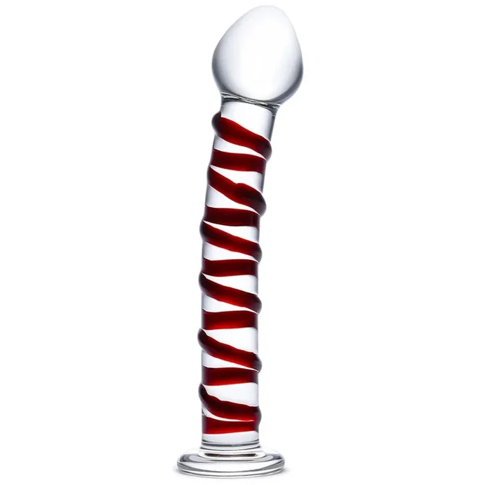 gläs 8 Inch Mr. Swirly Dildo
