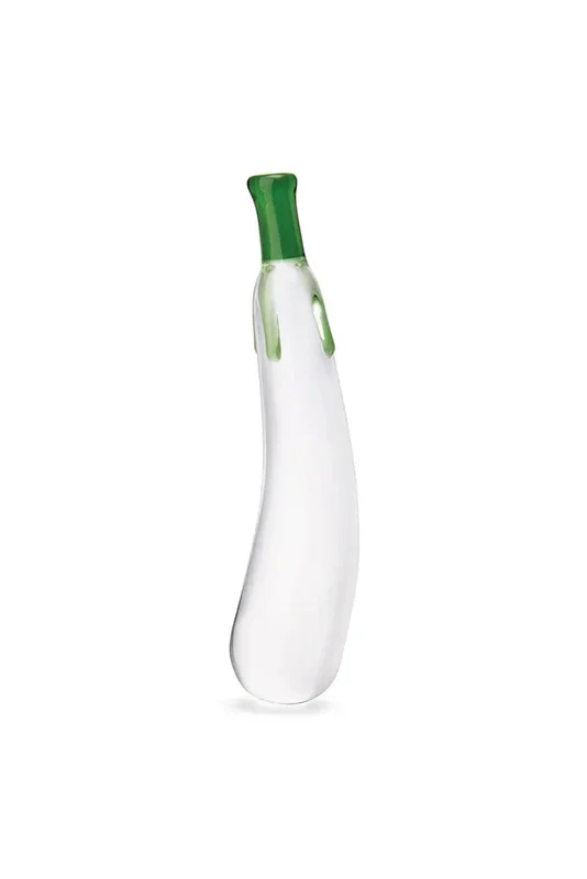 Gläs – Eggplant Ecstasy 7.25″ Glass Dildo