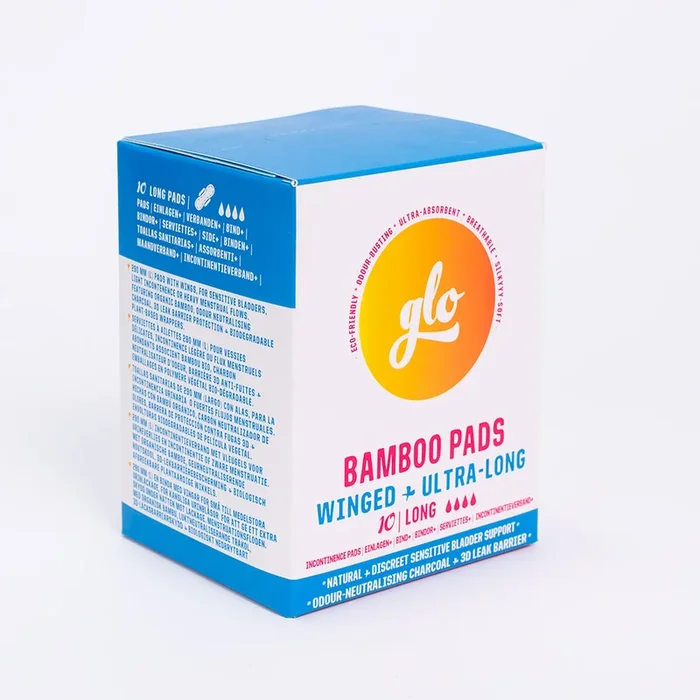 Glo Ultra-Long Bladder Sensitivity Pads with Wings