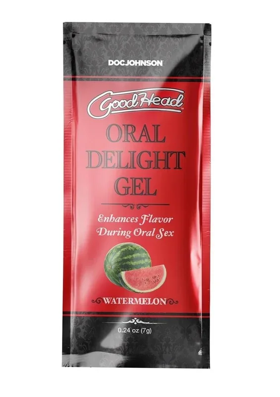GoodHead Oral Delight Gel .24oz Bulk (48 Pieces) – Watermelon