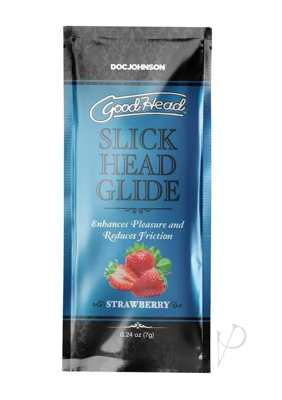 GoodHead Strawberry Slick Head Lubricant – 48-Pack Bulk Refill
