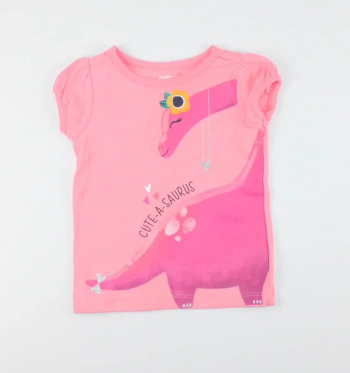 GYMBOREE DINO TEE 6-12M PRE-LOVED
