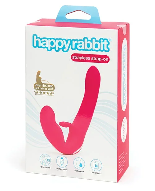 Happy Rabbit Strapless Strap On Rabbit Vibe