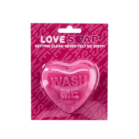 Heart Soap Wash Me
