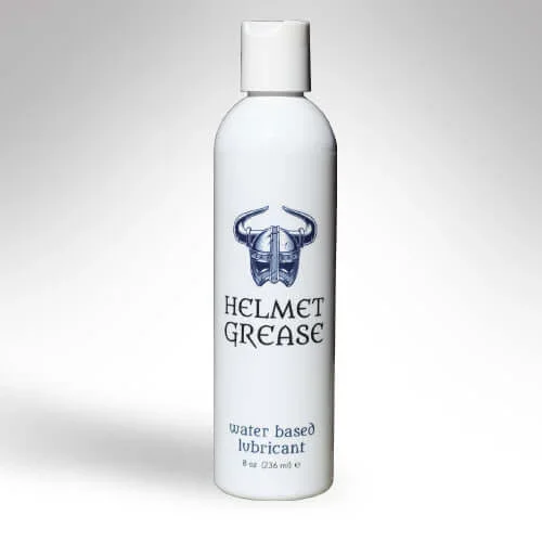 Helmet Grease Premium Water Based Lube 8 fl oz: Smooth, Slick, and Silicone-Like Feel